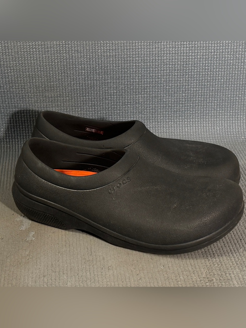 Crocs On The Clock LiteRide Work Slip-On Shoes Men’s Size 10